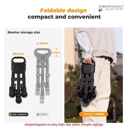 thumbnail Tripod Dolly K&F concept KF31.118 - 0