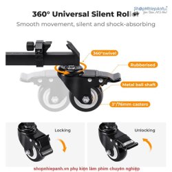 thumbnail Tripod Dolly K&F concept KF31.118 - 2