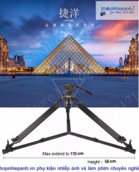 thumbnail Tripod Jieyang 0508CD Carbon video tripod - 8