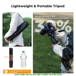 thumbnail Tripod K&F concept đa năng SA255A3+BV01 black Bronze Gold (kf09.156) - 1