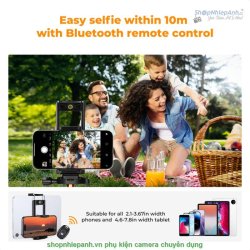 thumbnail Tripod K&F concept Lightweight Travel camera smartphone (KF09.157) - 2