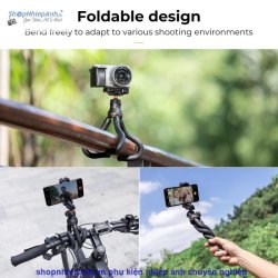 thumbnail Tripod K&F concept MS-01 flexible tặng kèm remote bluetooth phone - 2
