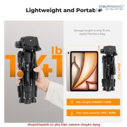 thumbnail Tripod mini desktop K&F concept S233A0 (KF09.166) - 3