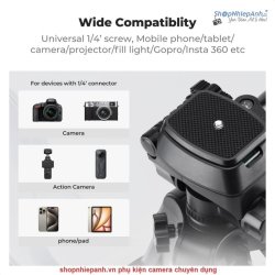 thumbnail Tripod mini desktop K&F concept S233A0 (KF09.166) - 6