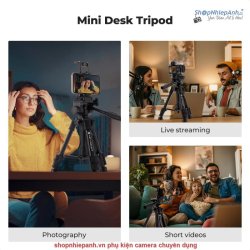 thumbnail Tripod mini desktop K&F concept S233A0 (KF09.166) - 0