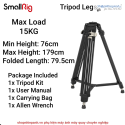 thumbnail Tripod  Smallrig FreeBlazer Heavy-Duty Aluminum Alloy AD-80 4164 new - 2