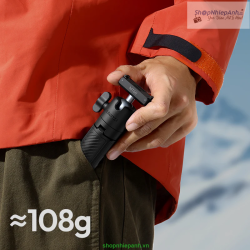 thumbnail Tripod Ulanzi MT66 ClipMate kèm giá đỡ balo thao tác nhanh DJI Osmo action 3/4/5pro/Osmo 360 - 5
