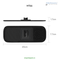 thumbnail Tripod Ulanzi MT66 ClipMate kèm giá đỡ balo thao tác nhanh DJI Osmo action 3/4/5pro/Osmo 360 - 1