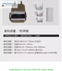 thumbnail Túi Balo da canvas Eirmai L21 (tuỳ biến giữa túi và balo) - 7