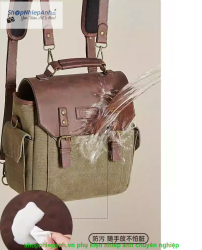 thumbnail Túi Balo da canvas Eirmai L21 (tuỳ biến giữa túi và balo) - 2