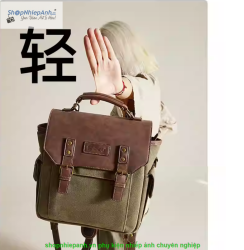 thumbnail Túi Balo da canvas Eirmai L21 (tuỳ biến giữa túi và balo) - 0