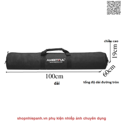 thumbnail Túi chân đèn tripod Ambitfull 100cm  (TB100) - 0