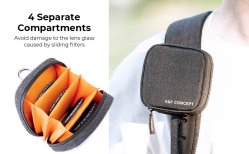 thumbnail Túi đựng 4 filter tròn K&F concept KF13.117A - 1