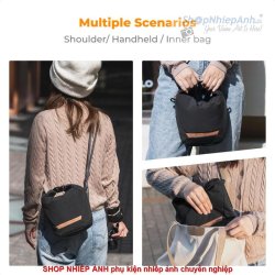 thumbnail Túi K&F concept Sling bag KF13.168V2 Urban Wander U11 5L Black - 1