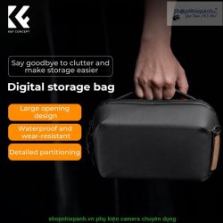 thumbnail Túi phụ kiện thiết bị công nghệ đa năng K&F concept KF13.130v1 - 1