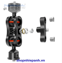 thumbnail Twin head magic arm Jieyang cao cấp siêu cứng - 2