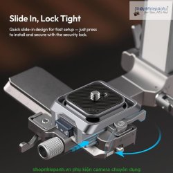 thumbnail Ulanzi C061 (upgrade từ Ulanzi UKA05) quick release kit for DJI ronin RS series - 1