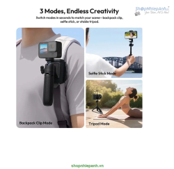 thumbnail Ulanzi MT88 bộ ClipMate Tripod kèm giá đỡ balo thiết kế 2 IN 1 - 4