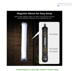 thumbnail Ulanzi UA20 đèn ống dạng túi khí Bi-color 20W có nam châm hít - 8