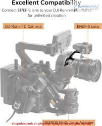 thumbnail Mount Viltrox EF-DL AF Lens Mount Adapter (DJI ronin 4D camera) - 0