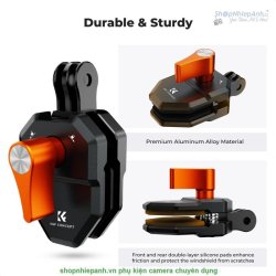 thumbnail Windshield Mount Clamp for GoPro  Action Camera DJI Osmo Action Insta360 Pro Motorbike Accessories (KF31.169) - 2